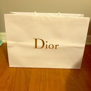 Dior gift bag